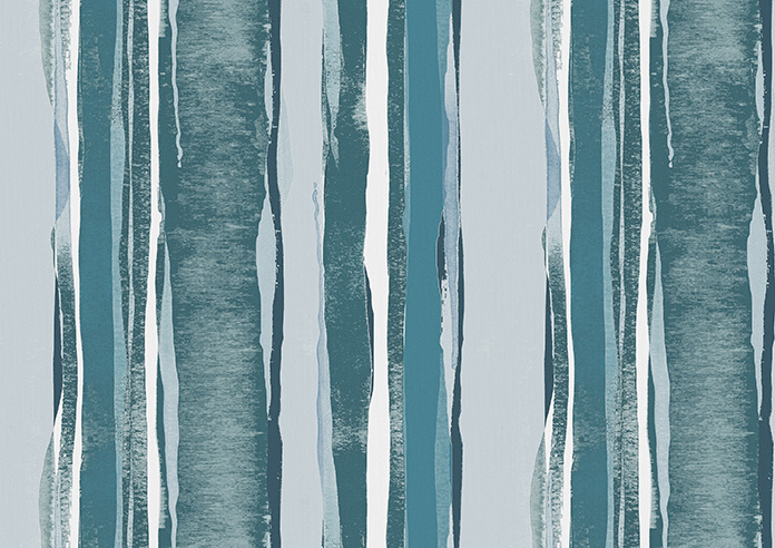 Waterfall Stripe, Agave - Twist&Fit Roller Blind - Image 6
